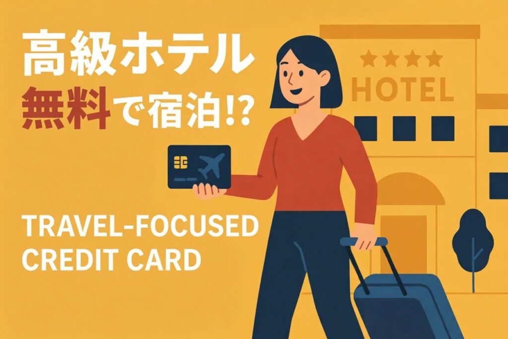 高級ホテルの宿泊が無料に？旅行好きが熱狂する「旅特化型カード」の威力