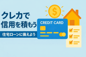 クレカで「信用（クレジット）」を買う。将来の住宅ローン審査に有利になる理由