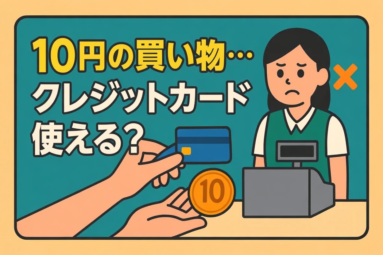 【検証】コンビニで「10円」の買い物。クレカ払いは店員に嫌われる？