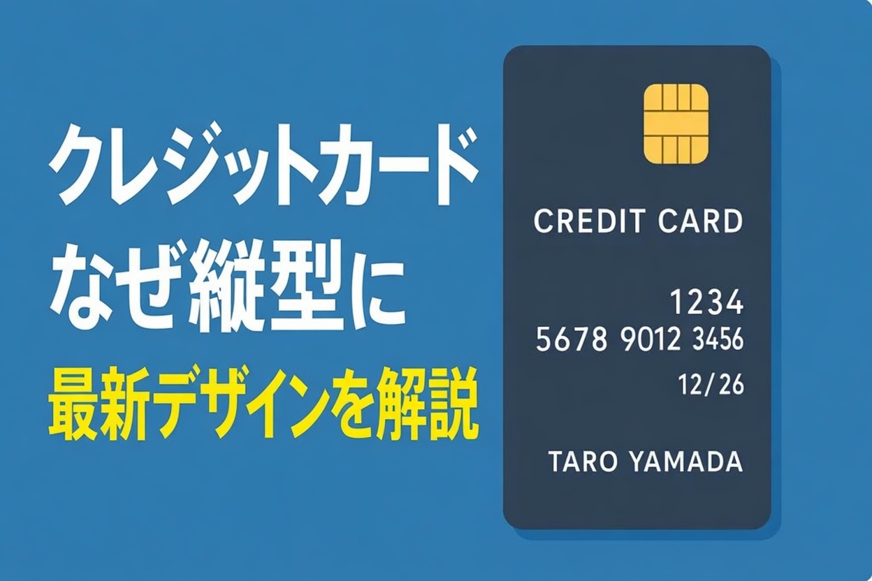 なぜ日本のクレカは「縦型」に進化しているのか？2026年の最新デザイン事情