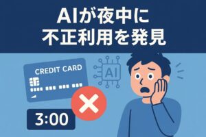 クレカの不正利用をAIが検知。夜中の3時にカードが止まった驚きの理由