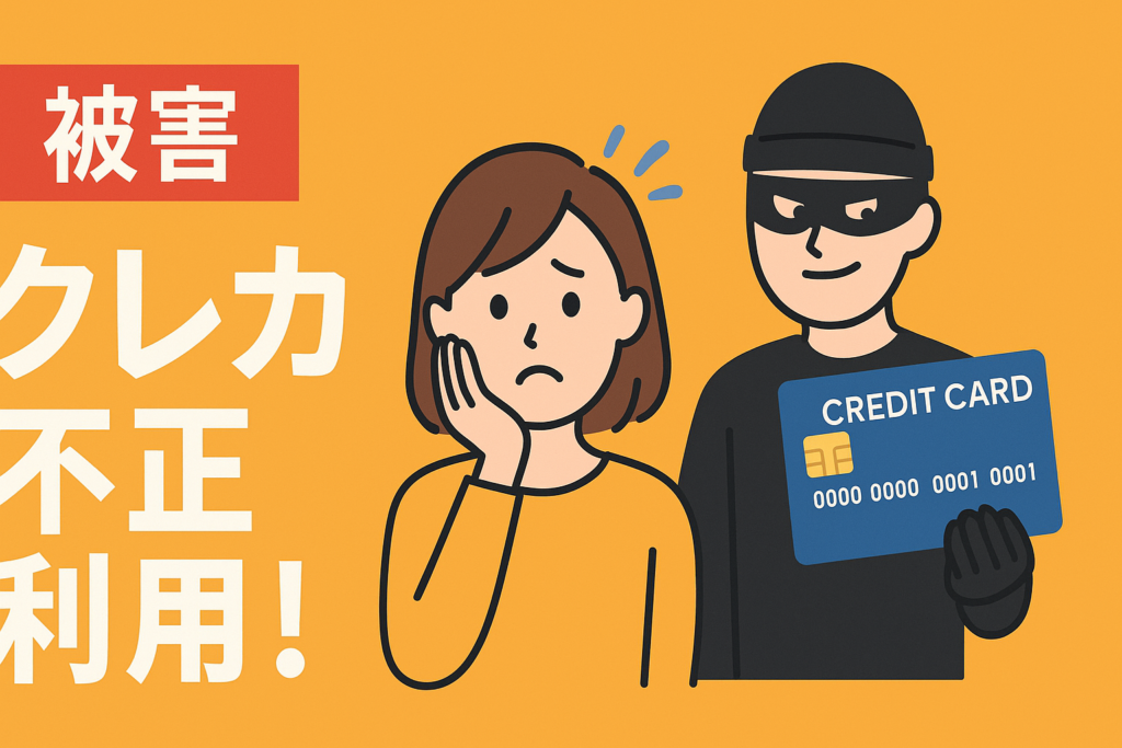 【悲報】私のクレカが不正利用された。犯人の手口と、全額返金までの全記録