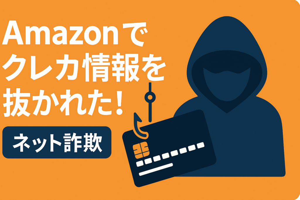 Amazonで「怪しい業者」から買ったらクレカ情報が抜かれた？実録・ネット詐欺