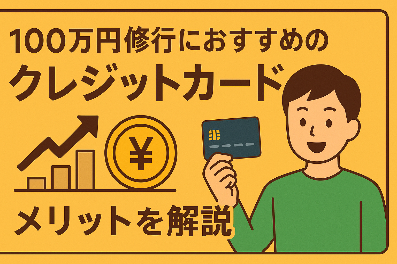 100万円修行(年間利用特典)におすすめのカード。達成後のメリットを解説