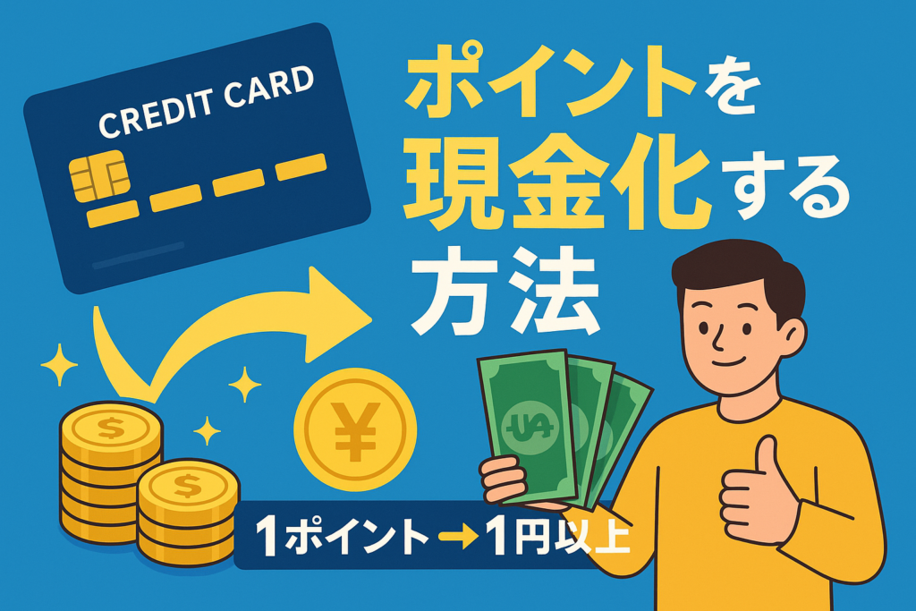 クレカのポイントを「現金化」する最強ルート。1ポイント1円以上の価値に変える