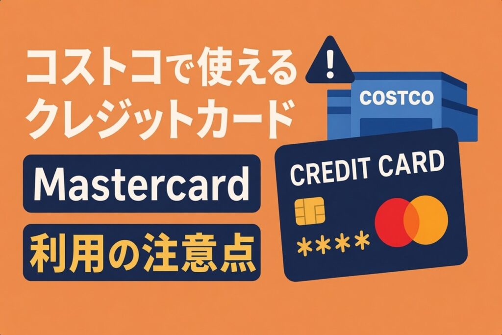 コストコで使えるクレジットカード最新版。Mastercard限定の注意点を解説